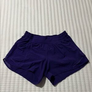 Lululemon Hotty Hot Purple Athletic Shorts